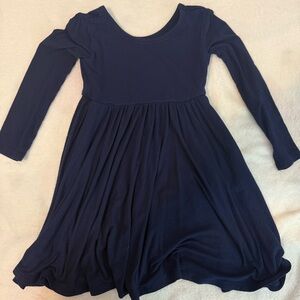 Little Sleepies Deep Blue Casual Kids Dress
